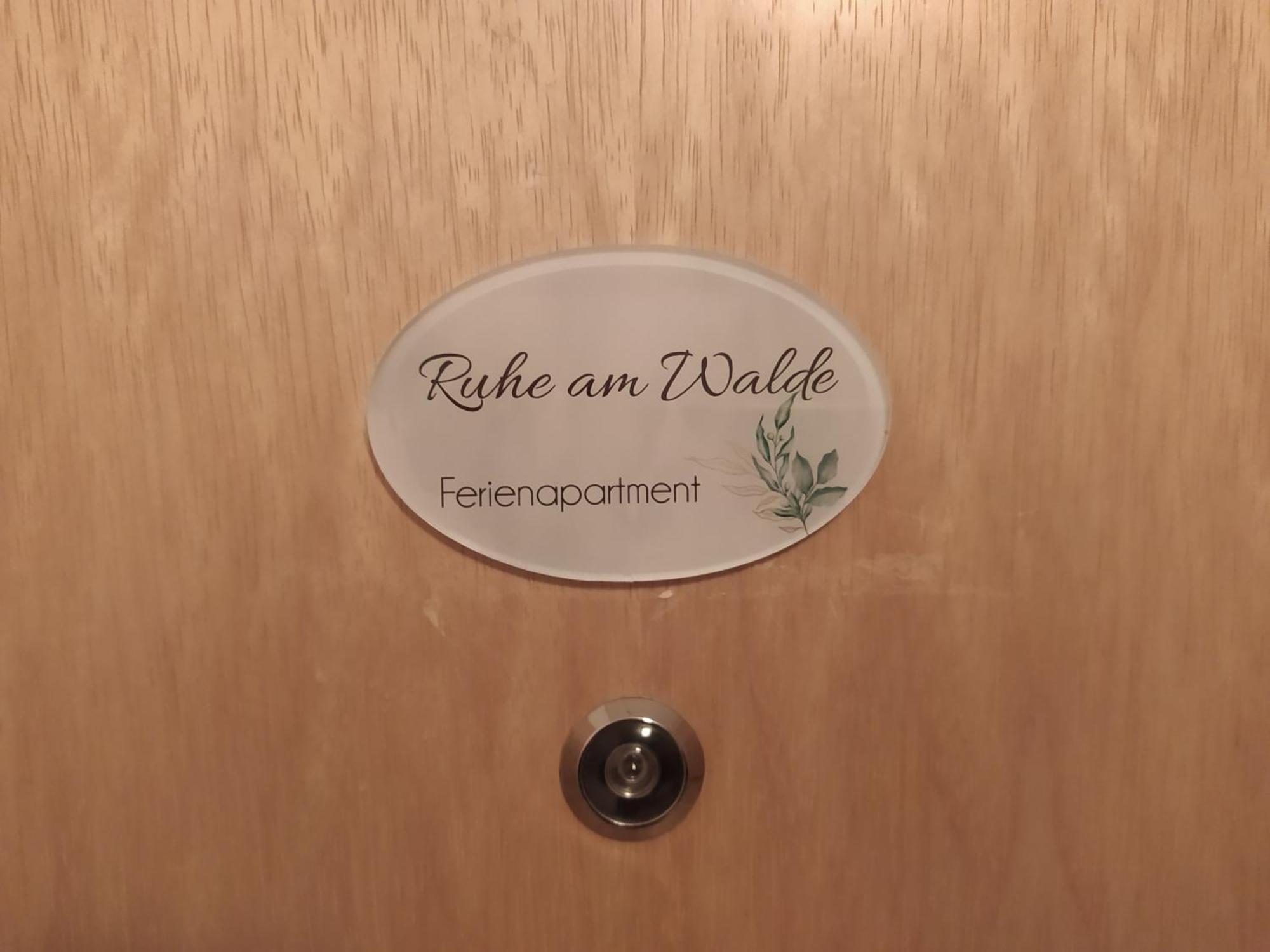 Ruhe Am Walde Lägenhet Meschede Exteriör bild